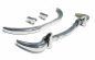 Preview: Stainless Steel Bumper Set for the Mercedes 300SL Roadster